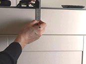 Marking Holes For Drawers
