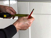 Measuring the Handle Position Horizontally