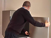 How To Separate The Hinge From The Hinge Backplate