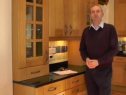 How to measure sloping doors